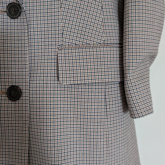 ARITZIA BABATON Houndstooth Pattern Women's Size 6 Blazer Jacket - Picture 4 of 8